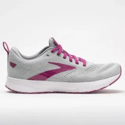 Brooks Revel 5 Women's Gray/White/Baton Rouge