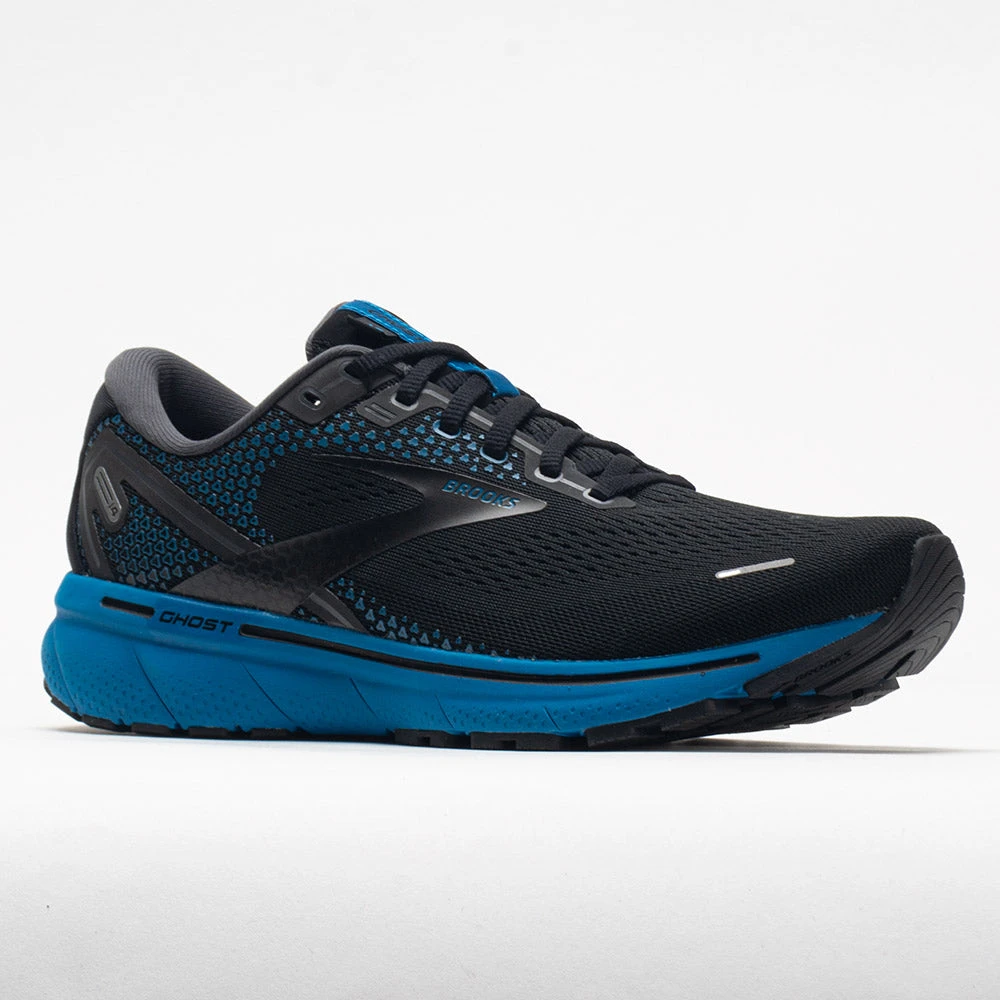 Brooks Ghost 14 Men's Black/Blackened Pearl/Blue 5 Brooks Ghost 14 Men's Black/Blackened Pearl/Blue - Image 5