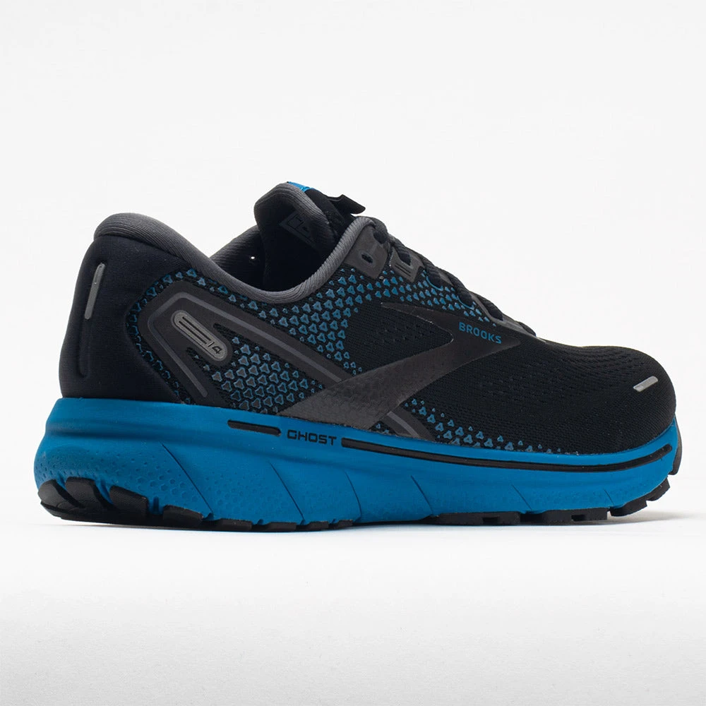 Brooks Ghost 14 Men's Black/Blackened Pearl/Blue 6 Brooks Ghost 14 Men's Black/Blackened Pearl/Blue - Image 6