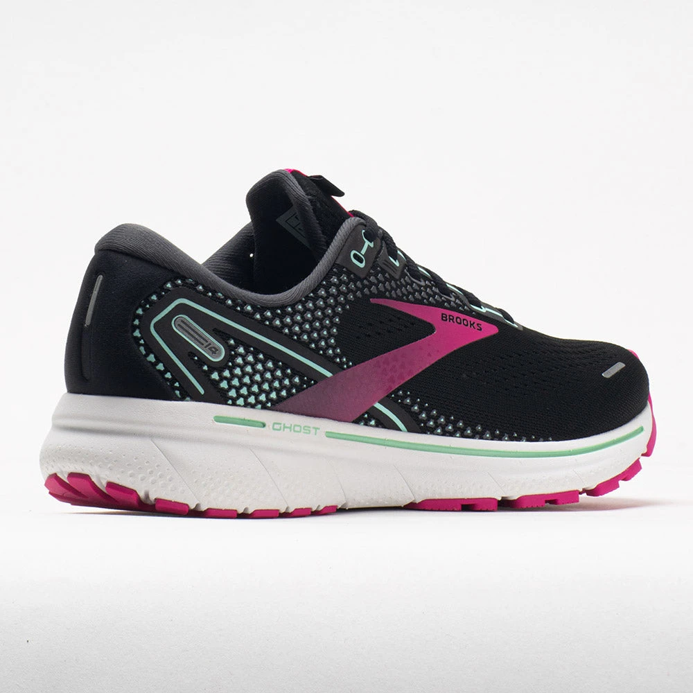 Brooks Ghost 14 Women's Black/Pink/Yucca 6 Brooks Ghost 14 Women's Black/Pink/Yucca - Image 6