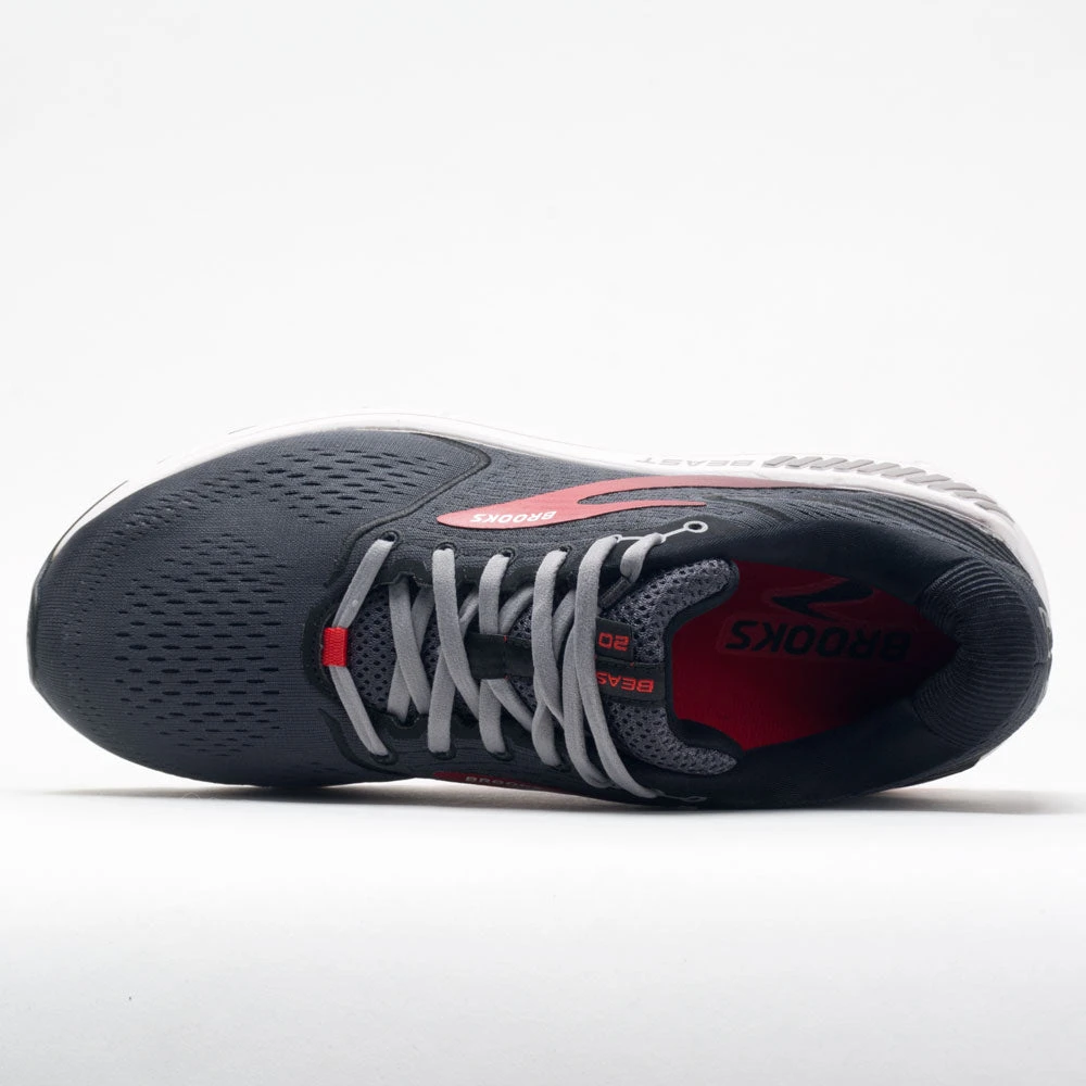 Brooks Beast 2020 Men's Blackened Pearl/Black/Red 3 Brooks Beast 2020 Men's Blackened Pearl/Black/Red - Image 3