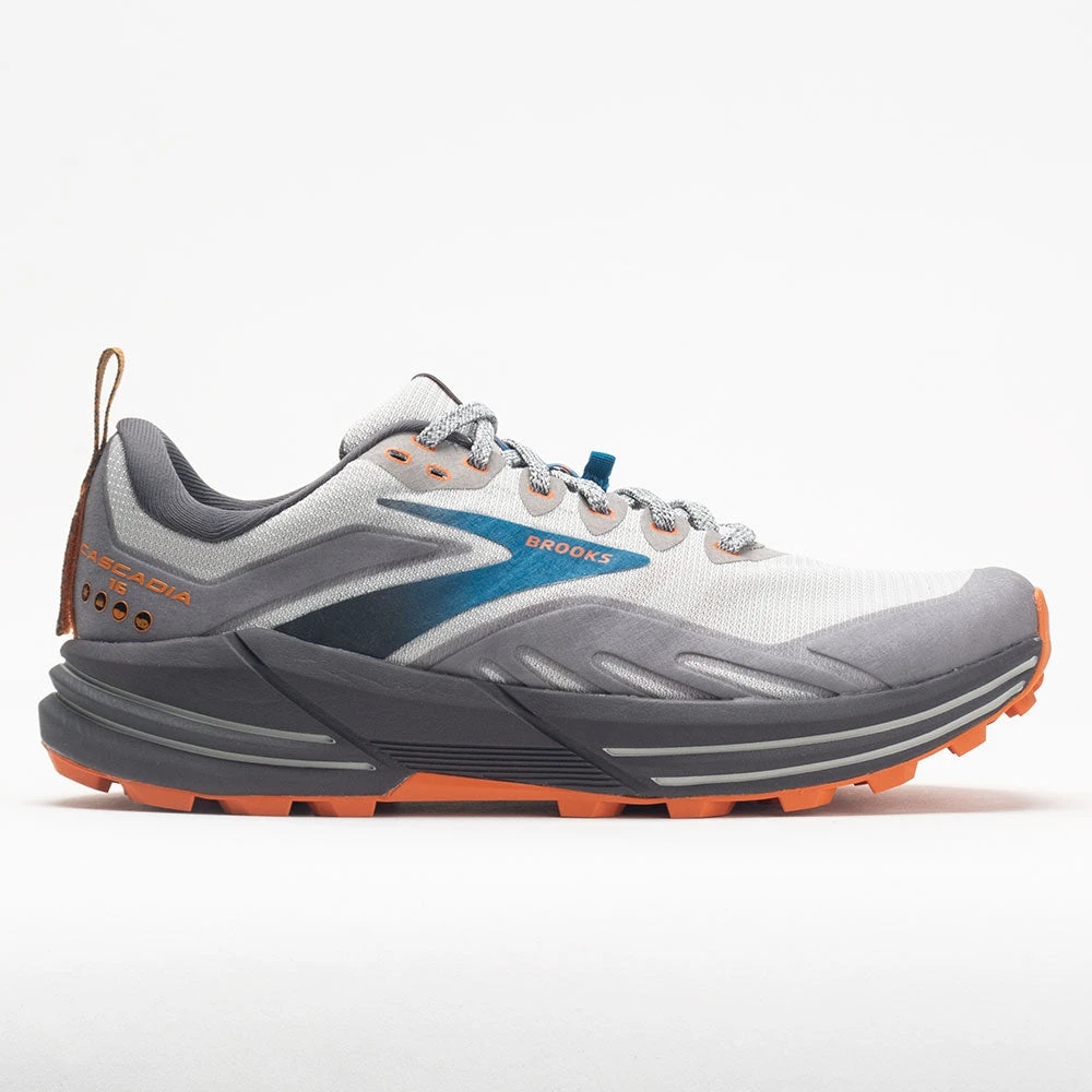 Brooks Cascadia 16 Men's Oyster Mushroom/Orange 1 Brooks Cascadia 16 Men's Oyster Mushroom/Orange