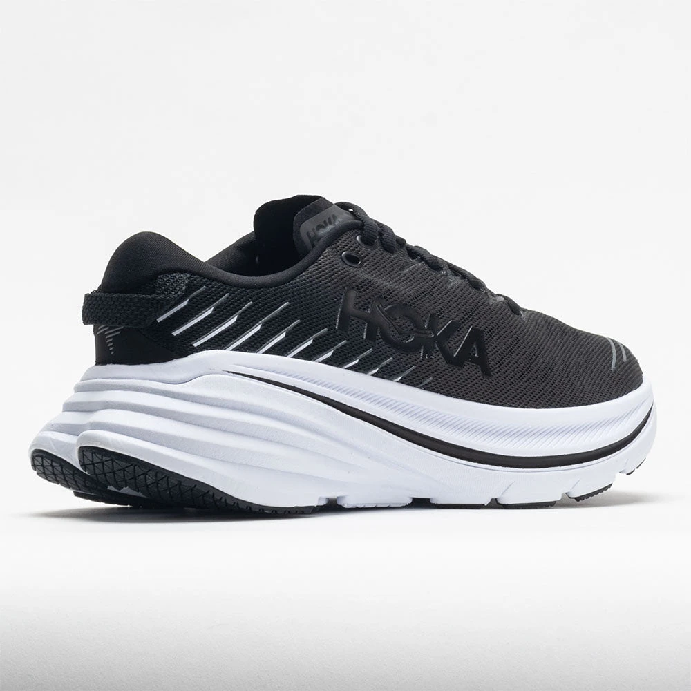 HOKA Bondi X Women's Black/White 6 HOKA Bondi X Women's Black/White - Image 6