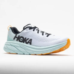 HOKA Rincon 3 Men's White/Blue Glass -Comfort Shoes Store 047672 5