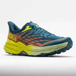 HOKA Speedgoat 5 Men's Blue Coral/Evening Primrose -Comfort Shoes Store 047736 5