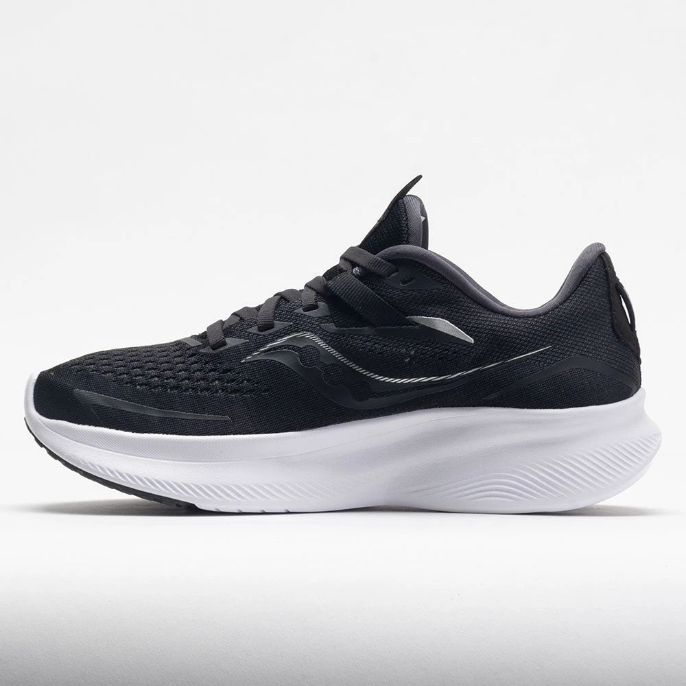 Saucony Ride 15 Men's Black/White 2 Saucony Ride 15 Men's Black/White - Image 2