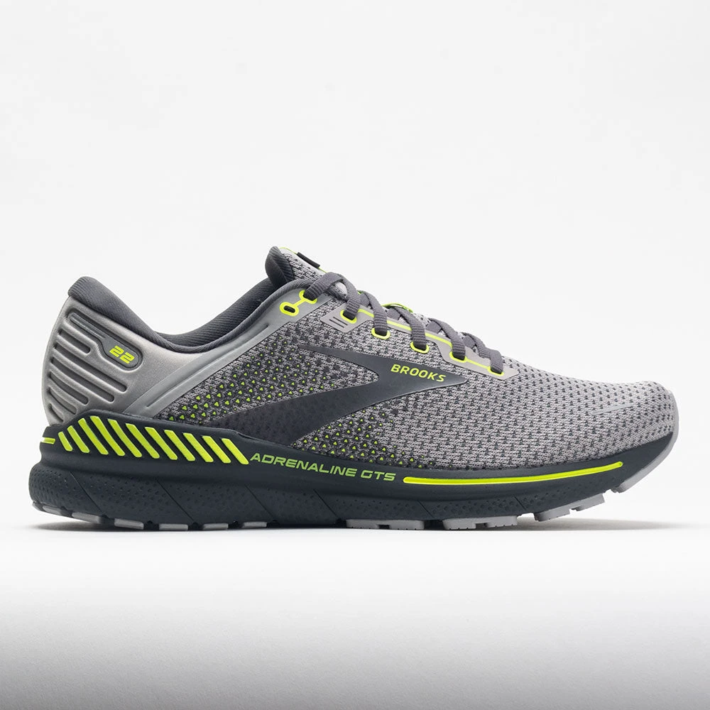 Brooks Adrenaline GTS 22 Men's Grey/Pearl/Nightlife 1 Brooks Adrenaline GTS 22 Men's Grey/Pearl/Nightlife