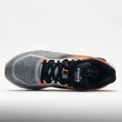 Diadora Mythos Blushield Vigore Men's Silver/Black/Mandarin -Comfort Shoes Store 048602 2