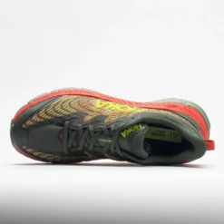 HOKA Mafate Speed 4 Men's Thyme/Fiesta -Comfort Shoes Store 048635 2