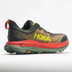 HOKA Mafate Speed 4 Men's Thyme/Fiesta -Comfort Shoes Store 048635 6