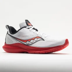 Saucony Kinvara 13 Men's White/Black/VIZI 10 Saucony Kinvara 13 Men's White/Black/VIZI -Comfort Shoes Store 048779 5
