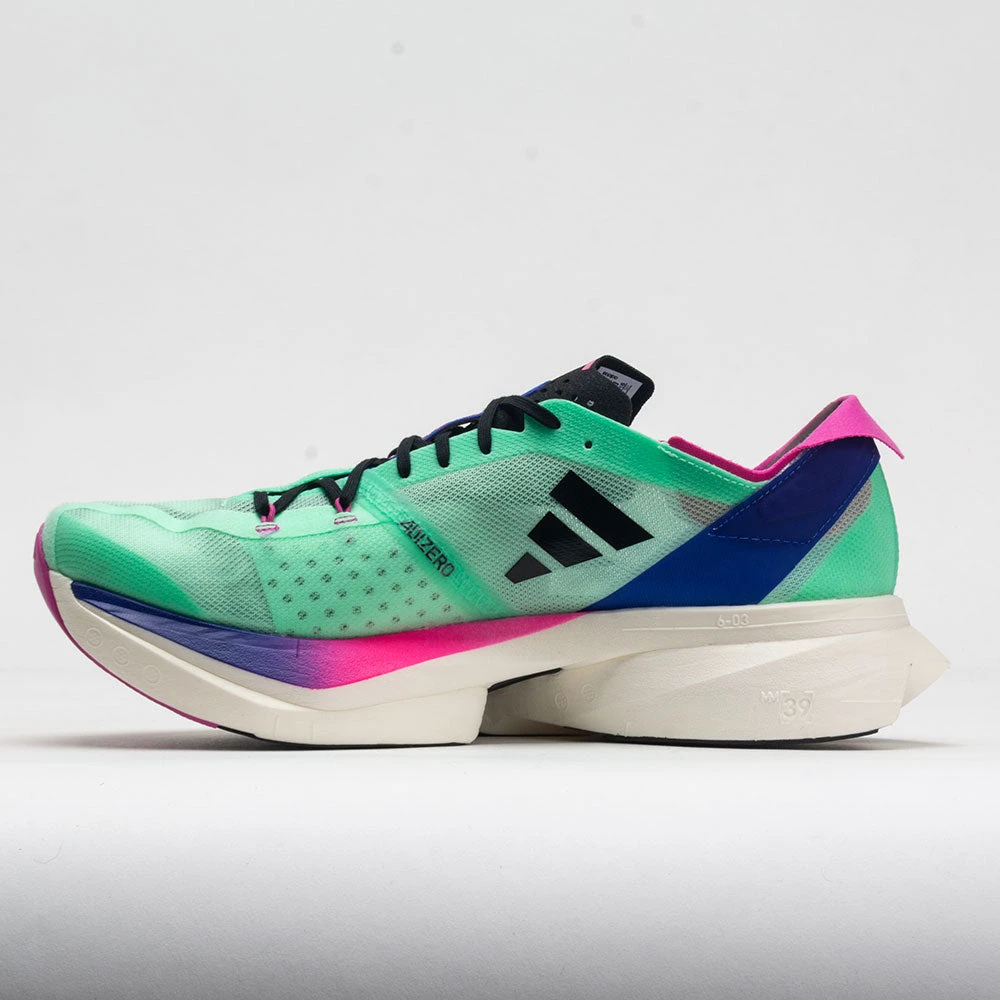 Adidas Adizero Adios Pro 3 Men's Pulse Mint/Core Black/Lucid Blue 2 Adidas Adizero Adios Pro 3 Men's Pulse Mint/Core Black/Lucid Blue - Image 2