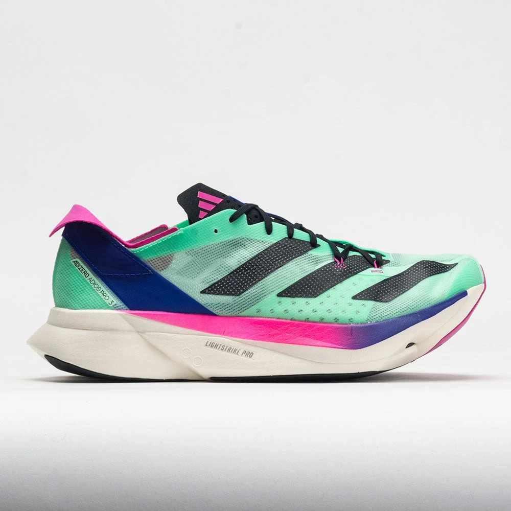 Adidas Adizero Adios Pro 3 Men's Pulse Mint/Core Black/Lucid Blue 1 Adidas Adizero Adios Pro 3 Men's Pulse Mint/Core Black/Lucid Blue