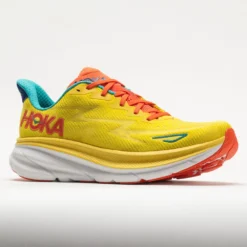HOKA Clifton 9 Men's Passion Fruit/Maize -Comfort Shoes Store 049217 5