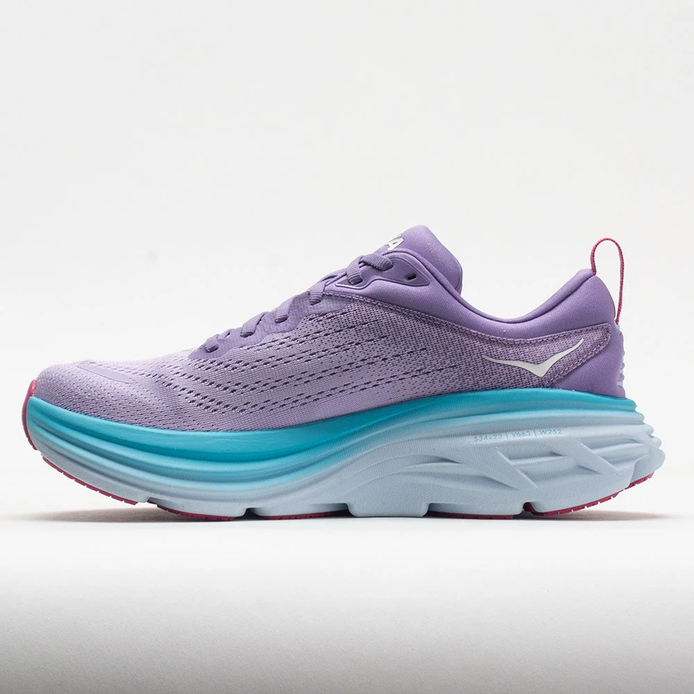 HOKA Bondi 8 Women's Chalk Violet/Pastel Lilac 2 HOKA Bondi 8 Women's Chalk Violet/Pastel Lilac - Image 2