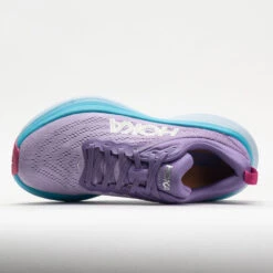 HOKA Bondi 8 Women's Chalk Violet/Pastel Lilac 8 HOKA Bondi 8 Women's Chalk Violet/Pastel Lilac -Comfort Shoes Store 049223 2
