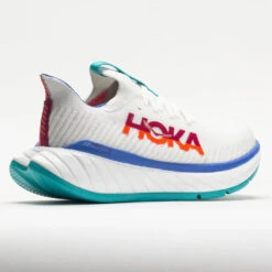 HOKA Carbon X 3 Men's White/Flame 11 HOKA Carbon X 3 Men's White/Flame -Comfort Shoes Store 049246 6