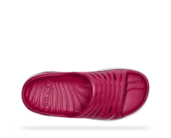 Hoka Women's Ora Recovery Slide (FFBT - Festival Fuchsia/Butterfly) -Comfort Shoes Store 1099674 FFBT 5