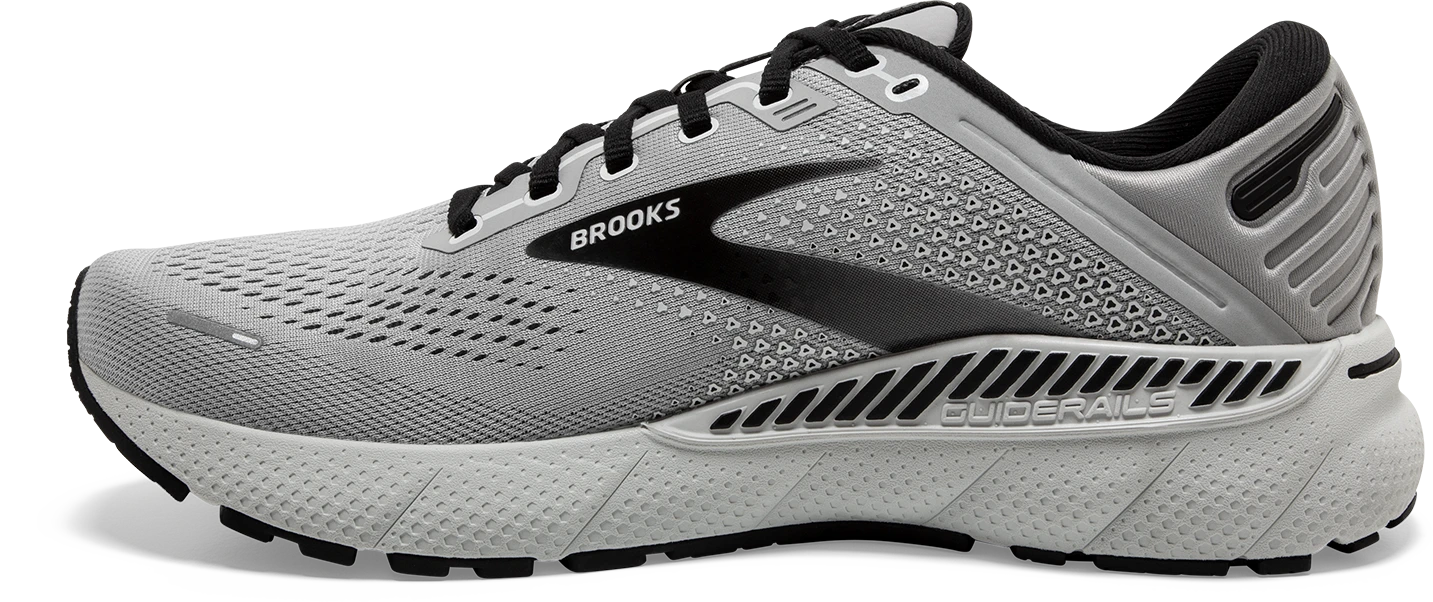 BROOKS Men's Adrenaline GTS 22 (012 - Alloy/Grey/Black) 2 BROOKS Men's Adrenaline GTS 22 (012 - Alloy/Grey/Black) - Image 2