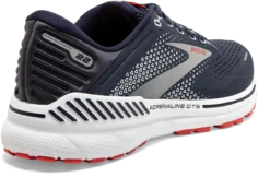 BROOKS Men's Adrenaline GTS 22 (435 - Peacoat/India Ink/Grenadine) -Comfort Shoes Store 110366 435 H Adrenaline GTS 22