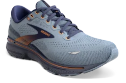 BROOKS Men's Ghost 15 (025 - Flintstone/Peacoat/Oak) -Comfort Shoes Store 110393 025 A Ghost 15