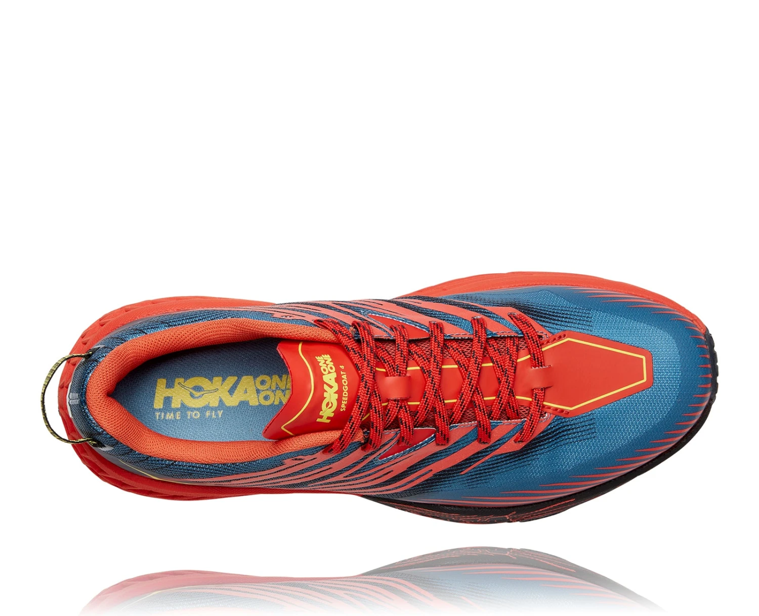 Hoka Men's Speedgoat 4 (FPBL - Fiesta/Provincial Blue) 6 Hoka Men's Speedgoat 4 (FPBL - Fiesta/Provincial Blue) - Image 6