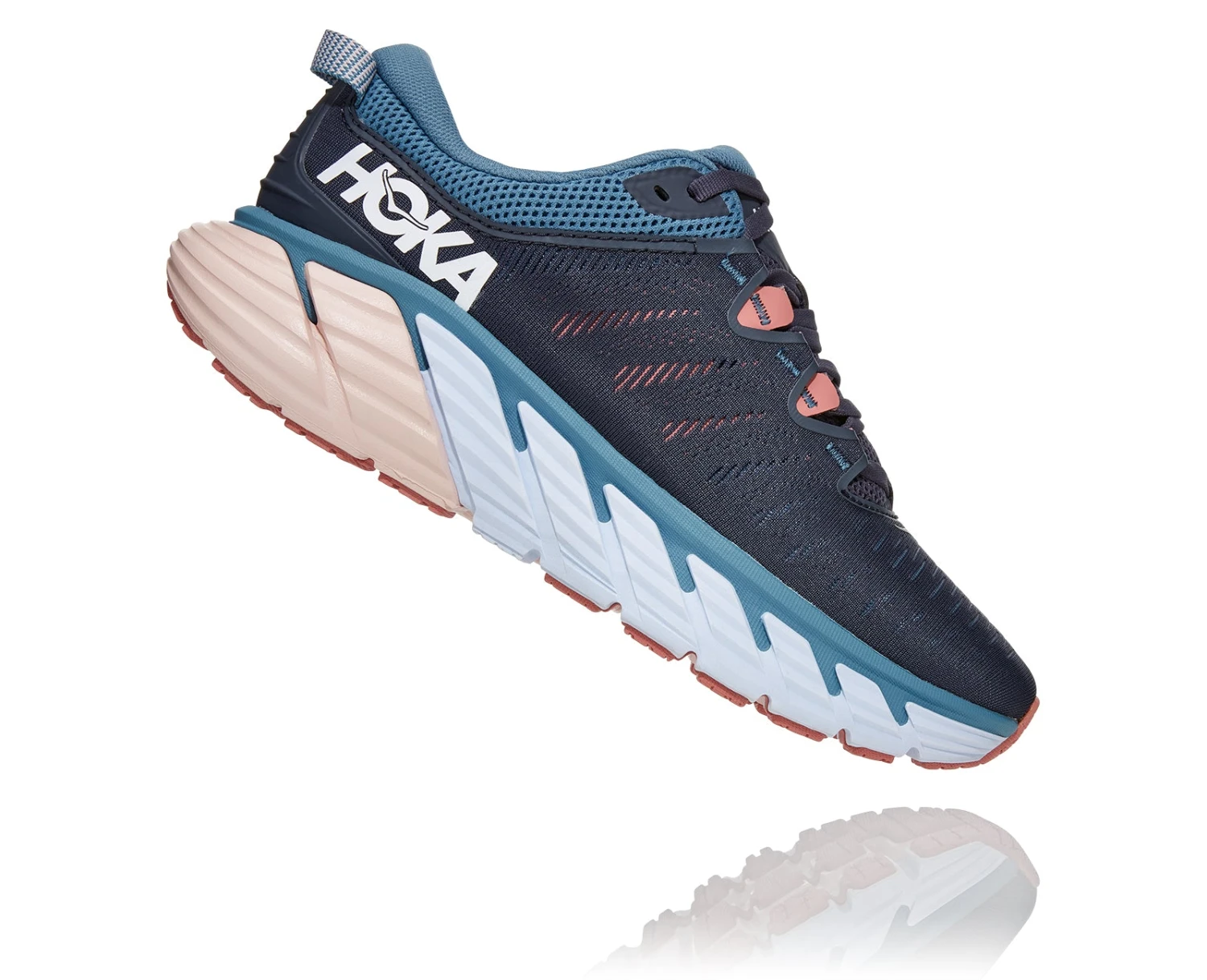 Hoka Women's Gaviota 3 (OBRS - Ombre Blue/Rosette) 2 Hoka Women's Gaviota 3 (OBRS - Ombre Blue/Rosette) - Image 2