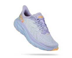 Hoka Women's Clifton 8 (BLSG - Baby Lavender/Smoke Green)