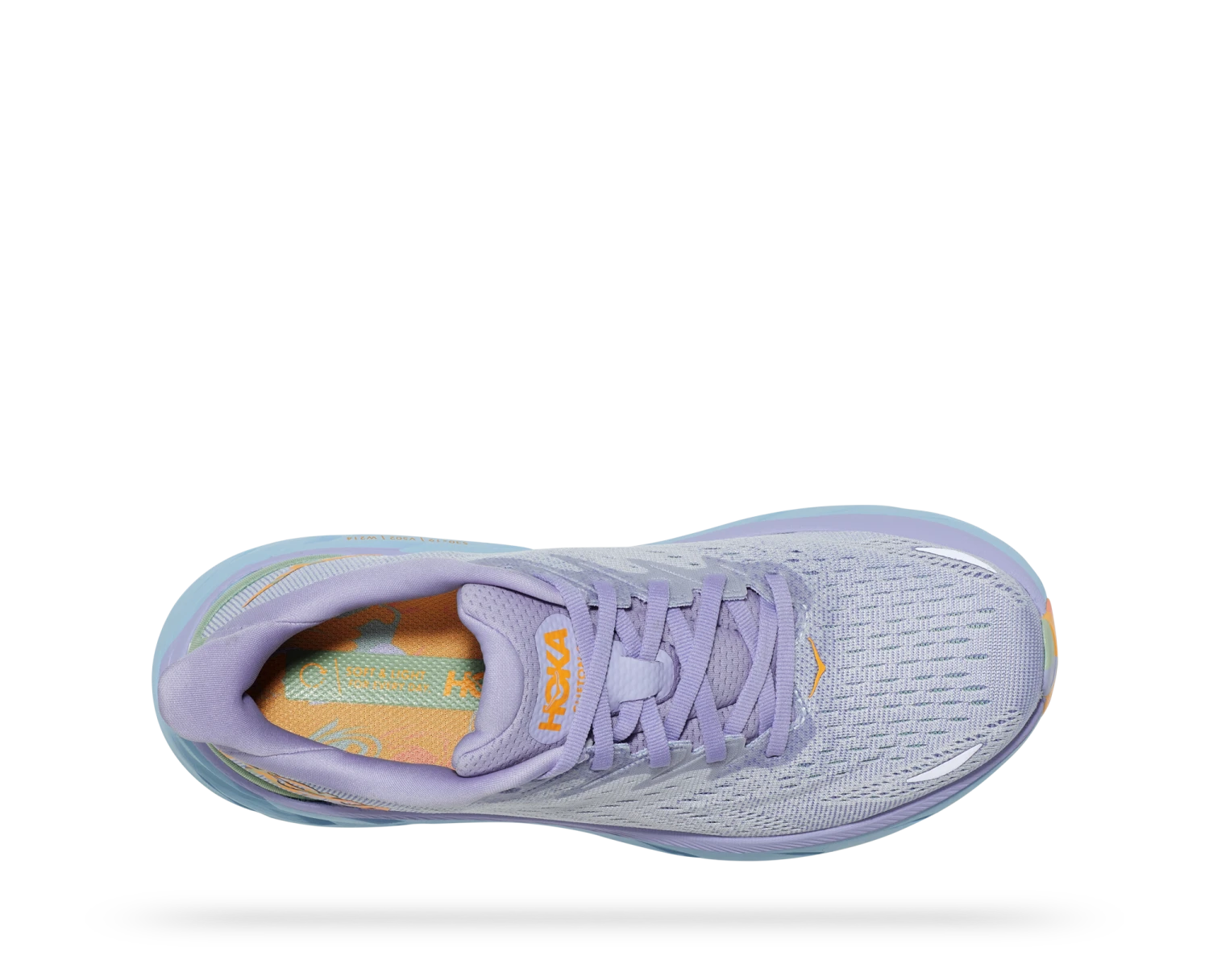 Hoka Women's Clifton 8 (BLSG - Baby Lavender/Smoke Green) 5 Hoka Women's Clifton 8 (BLSG - Baby Lavender/Smoke Green) - Image 5