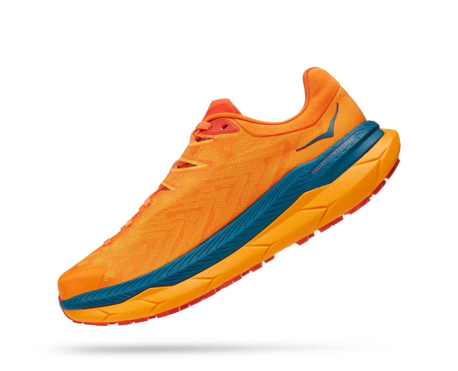 Hoka Men's Tecton X (PORY - Persimmon Orange/Radiant Yellow) 4 Hoka Men's Tecton X (PORY - Persimmon Orange/Radiant Yellow) - Image 4