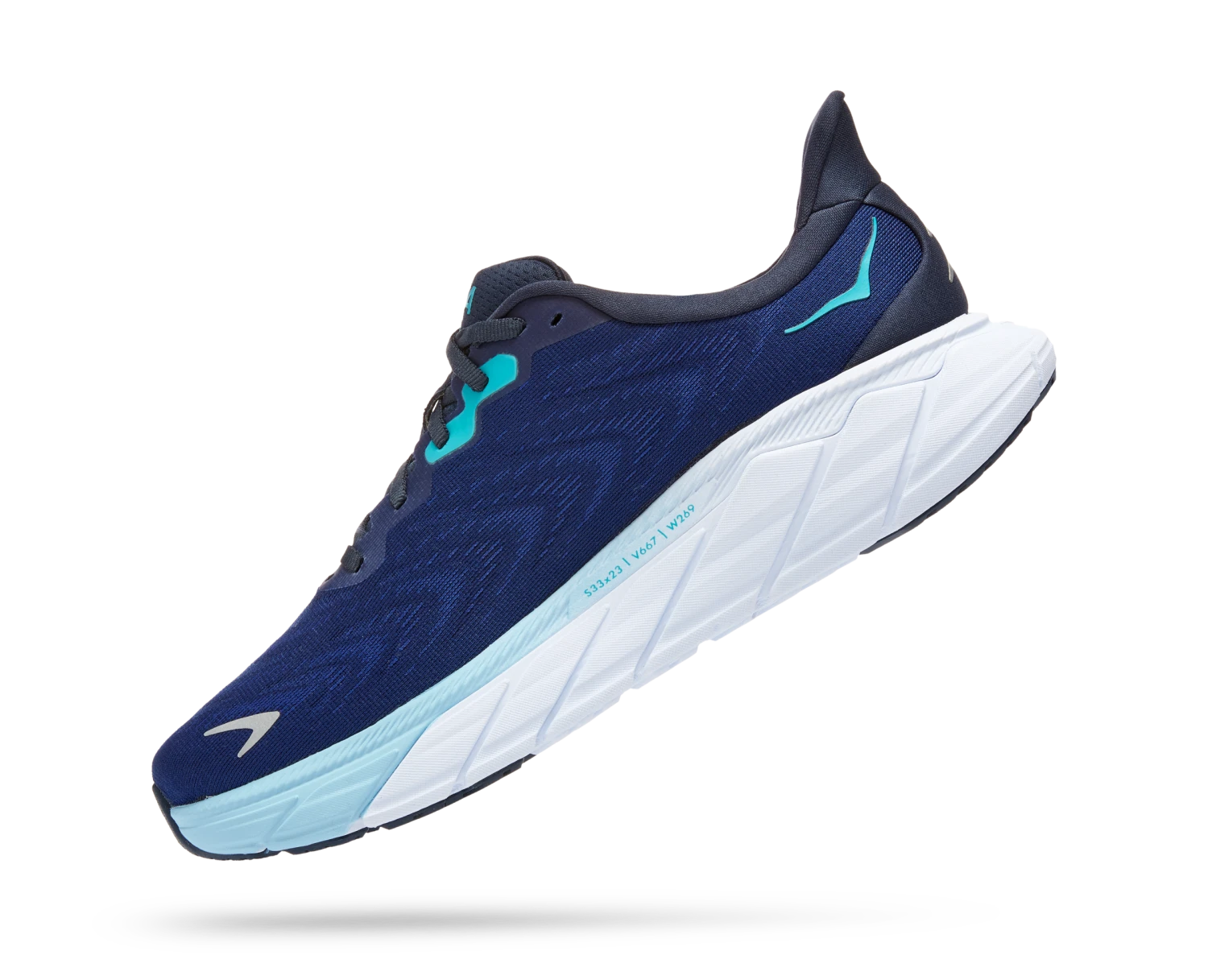Hoka Men's Arahi 6 (OSBB - Outer Space/Bellwether Blue) 4 Hoka Men's Arahi 6 (OSBB - Outer Space/Bellwether Blue) - Image 4