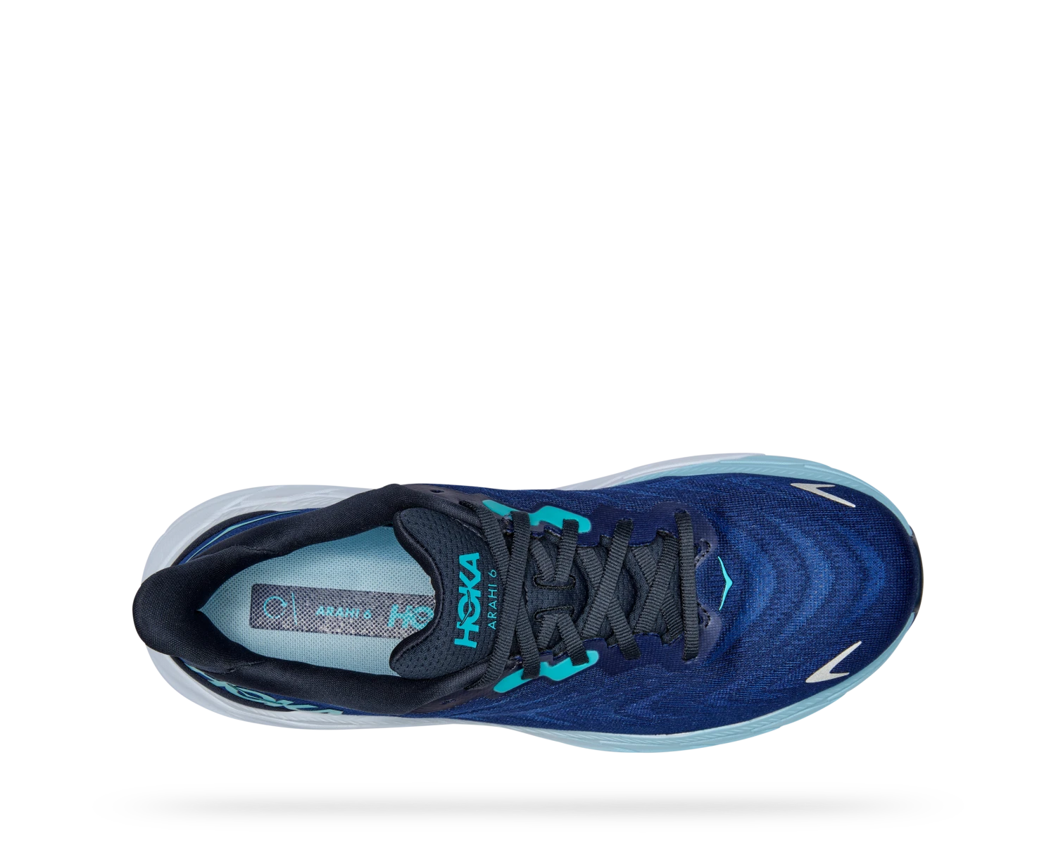 Hoka Men's Arahi 6 (OSBB - Outer Space/Bellwether Blue) 5 Hoka Men's Arahi 6 (OSBB - Outer Space/Bellwether Blue) - Image 5