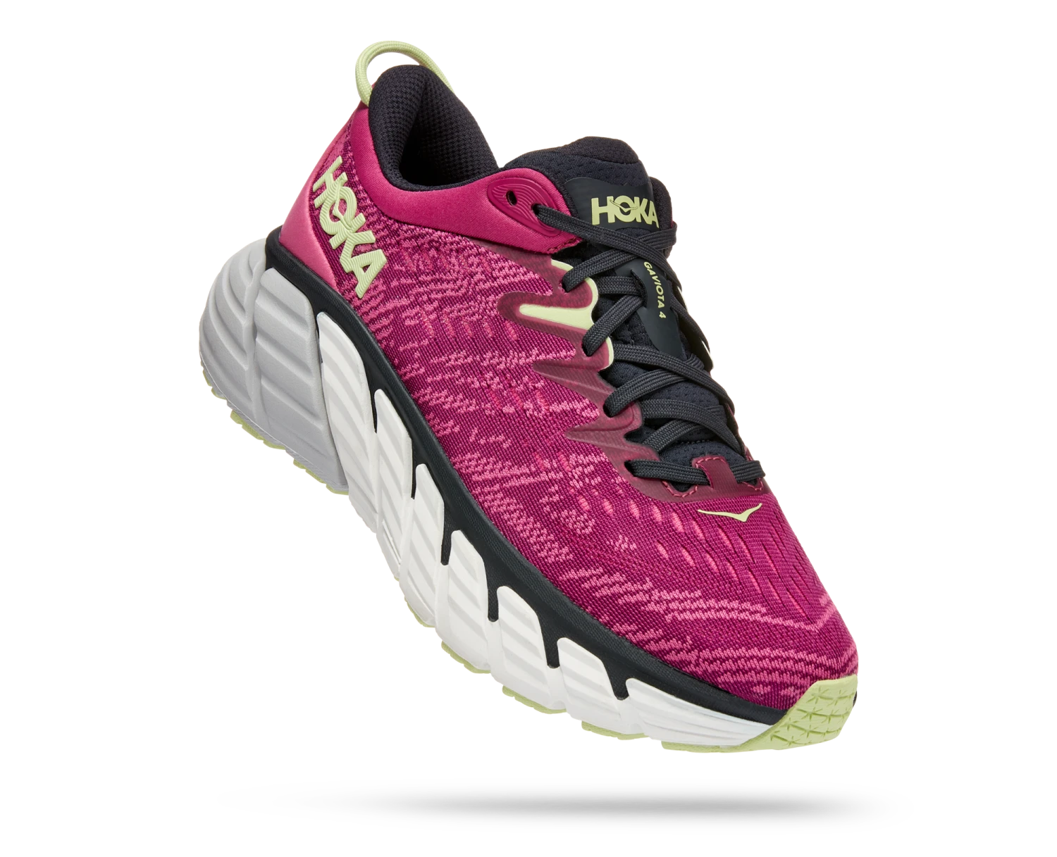 Hoka Women's Gaviota 4 (FFBG - Festival Fuchsia/Blue Graphite) 1 Hoka Women's Gaviota 4 (FFBG - Festival Fuchsia/Blue Graphite)