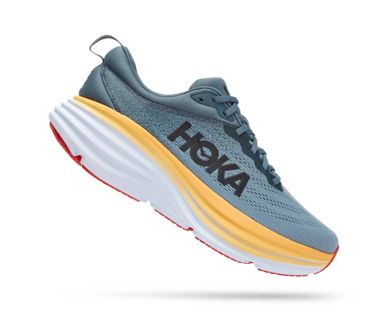 Hoka Men's Bondi 8 (GBMS - Goblin Blue/Mountain Spring) 2 Hoka Men's Bondi 8 (GBMS - Goblin Blue/Mountain Spring) - Image 2