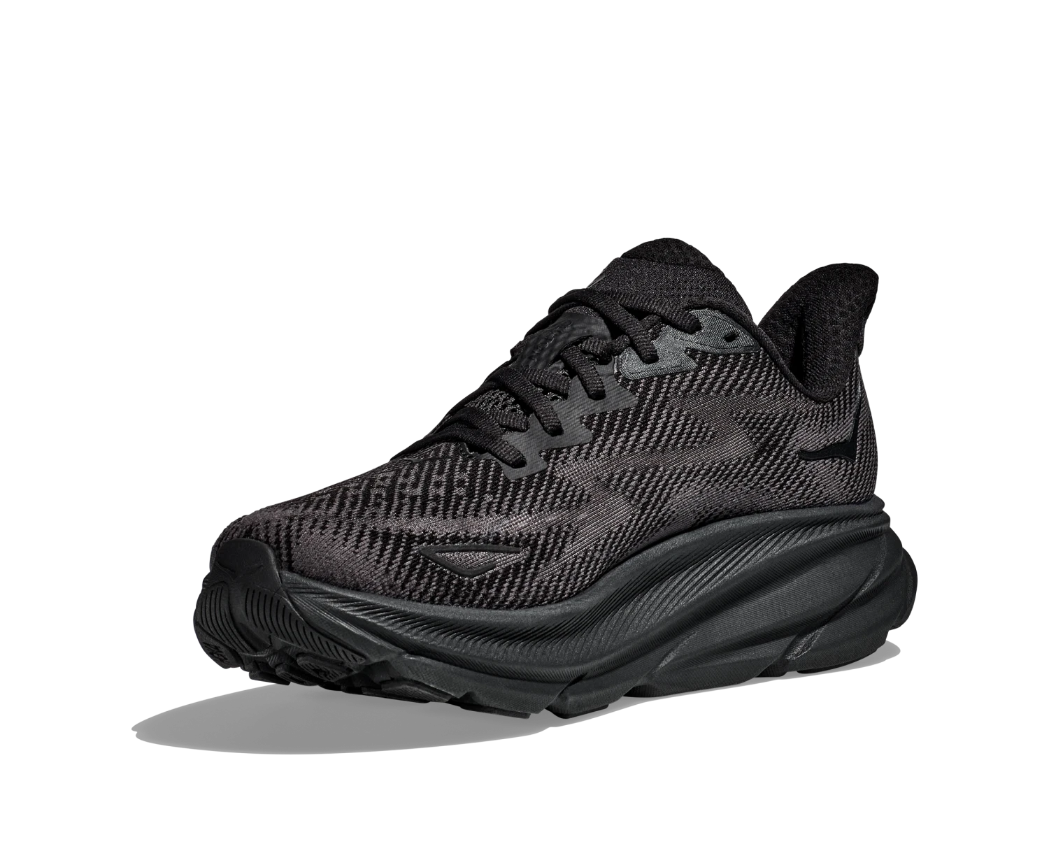 Hoka Men's Clifton 9 (BBLC - Black/Black) 4 Hoka Men's Clifton 9 (BBLC - Black/Black) - Image 4