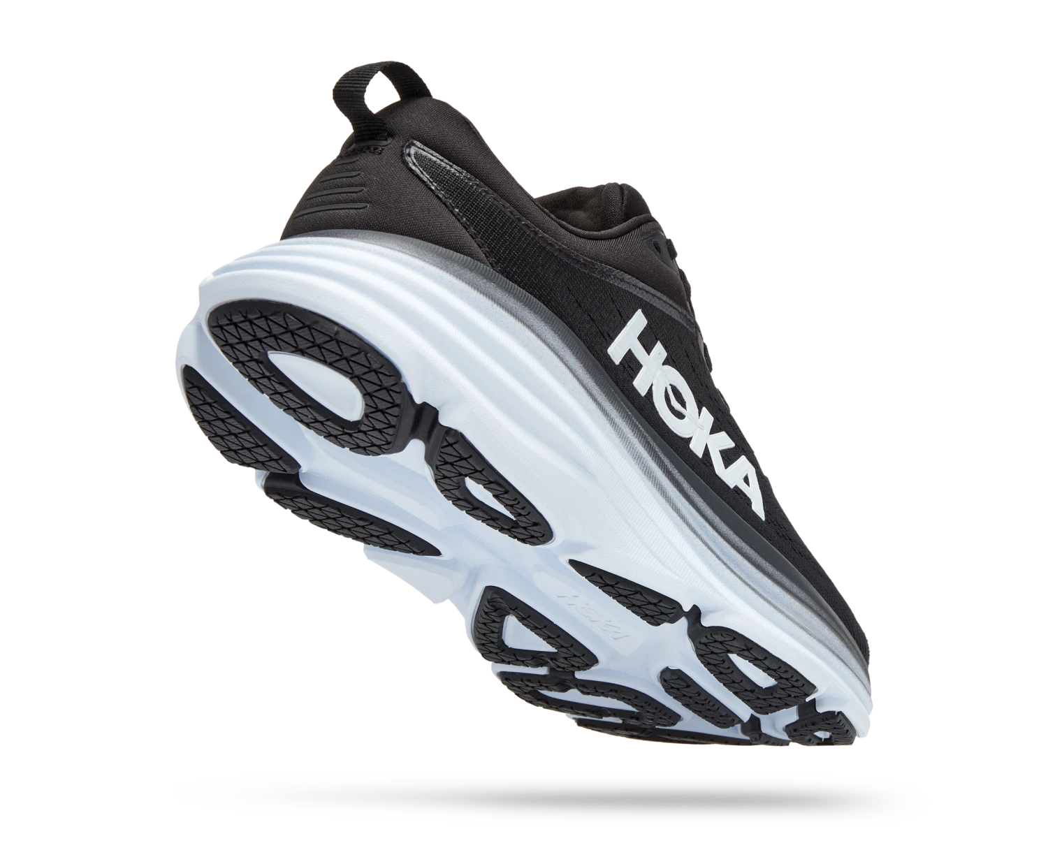 Hoka Women's Bondi 8 (BWHT - Black/White) 3 Hoka Women's Bondi 8 (BWHT - Black/White) - Image 3