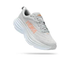 Hoka Women's Bondi 8 (HMLR - Harbor Mist/Lunar Rock)