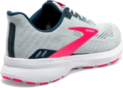 BROOKS Women's Launch 8 (110 - Ice Flow/Navy/Pink) -Comfort Shoes Store 120345 110 H Launch 8
