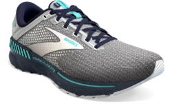 BROOKS Women's Adrenaline GTS 22 (036 - Grey/Peacoat/Aruba) -Comfort Shoes Store 120353 036 A Adrenaline GTS 22
