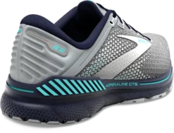 BROOKS Women's Adrenaline GTS 22 (036 - Grey/Peacoat/Aruba) -Comfort Shoes Store 120353 036 H Adrenaline GTS 22