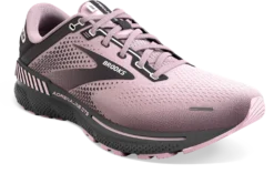 BROOKS Women's Adrenaline GTS 22 (678 - Pink/Blackened Pearl) 8 BROOKS Women's Adrenaline GTS 22 (678 - Pink/Blackened Pearl) -Comfort Shoes Store 120353 678 A Adrenaline GTS 22