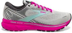 BROOKS Women's Ghost 14 (024 - Oyster/Yucca/Pink)