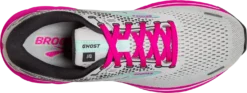 BROOKS Women's Ghost 14 (024 - Oyster/Yucca/Pink) 10 BROOKS Women's Ghost 14 (024 - Oyster/Yucca/Pink) -Comfort Shoes Store 120356 024 O Ghost 14