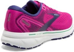 BROOKS Women's Ghost 14 (612 - Fuchsia/Yucca/Navy) 8 BROOKS Women's Ghost 14 (612 - Fuchsia/Yucca/Navy) -Comfort Shoes Store 120356 612 H Ghost 14