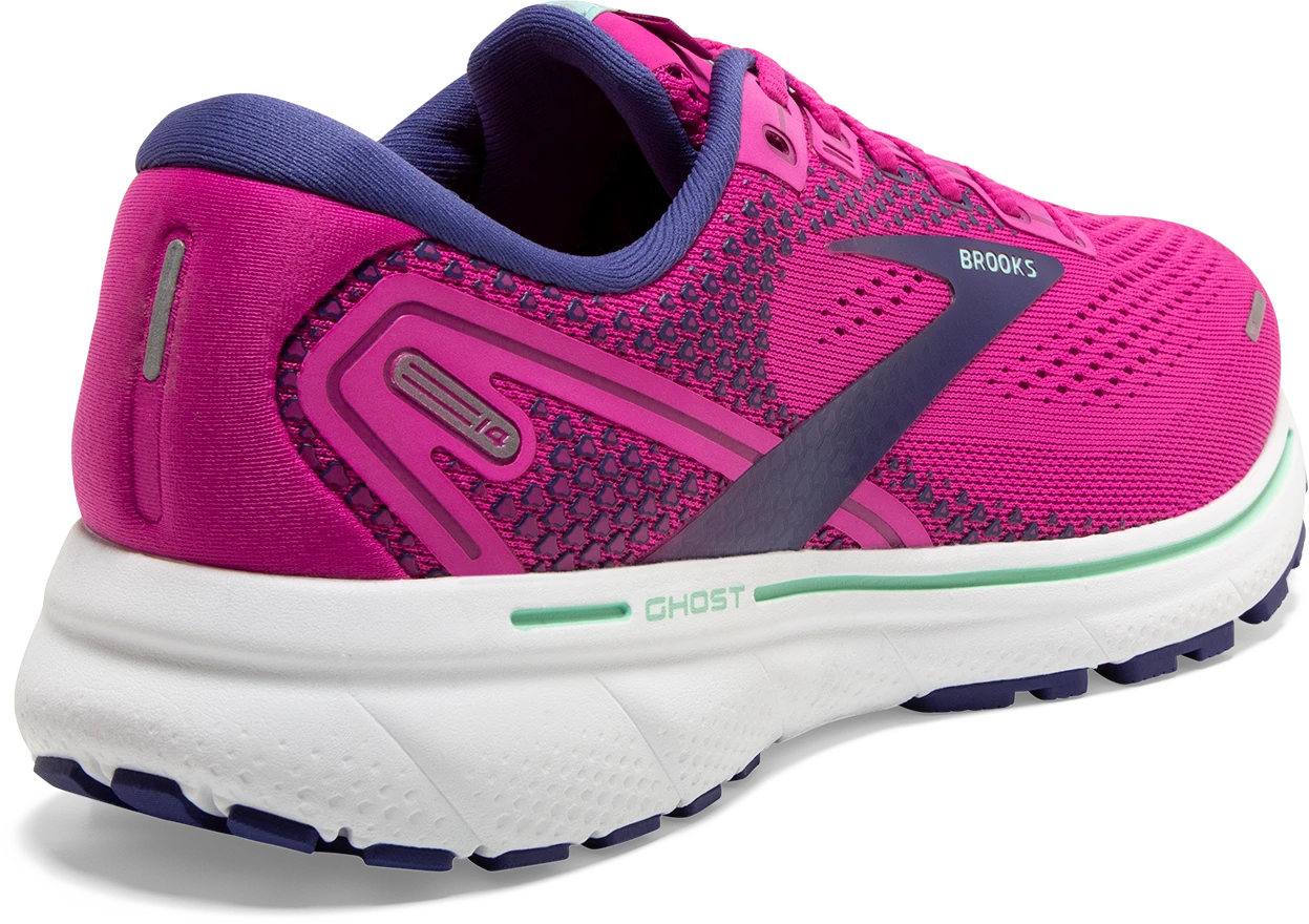 BROOKS Women's Ghost 14 (612 - Fuchsia/Yucca/Navy) 3 BROOKS Women's Ghost 14 (612 - Fuchsia/Yucca/Navy) - Image 3