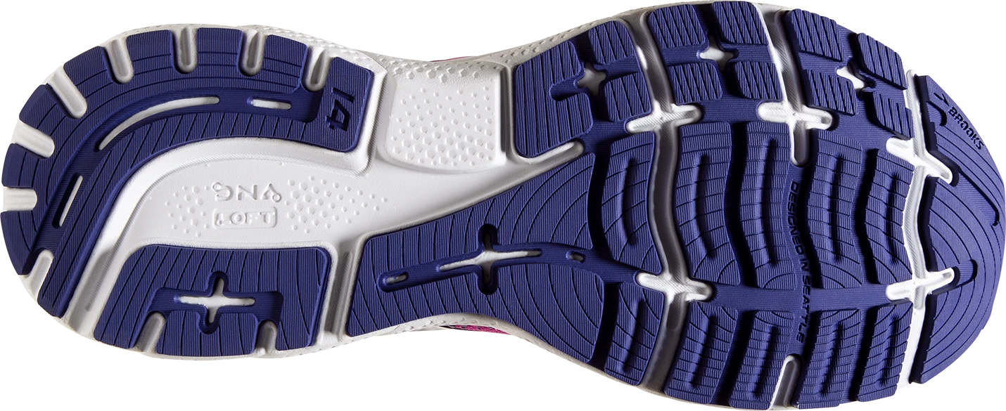 BROOKS Women's Ghost 14 (612 - Fuchsia/Yucca/Navy) 6 BROOKS Women's Ghost 14 (612 - Fuchsia/Yucca/Navy) - Image 6