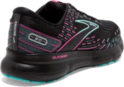BROOKS Women’s Glycerin 20 (005 - Black/Blue Light/Pink) -Comfort Shoes Store 120369 005 H Glycerin 20