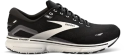 BROOKS Women's Ghost 15 WIDE (012 - Black/Blackened Pearl/White)