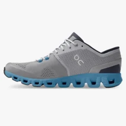 On Men’s Cloud X (Alloy/Niagra) 9 On Men’s Cloud X (Alloy/Niagra) -Comfort Shoes Store 40.99038 cloud x ss22 alloy niagara m g4
