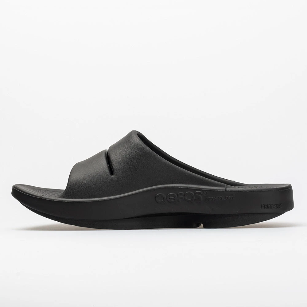 OOFOS OOahh Men's Black 3 OOFOS OOahh Men's Black - Image 3